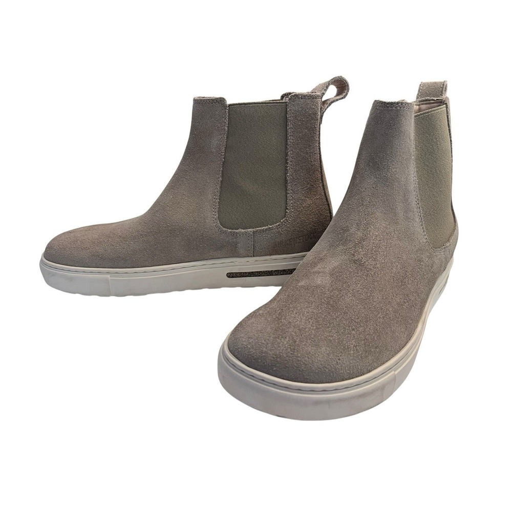 NWOB BIRKENSTOCK EU 36 /US 5-5.5 Bend Chelsea Boots Comfort Shoes‎ Taupe New